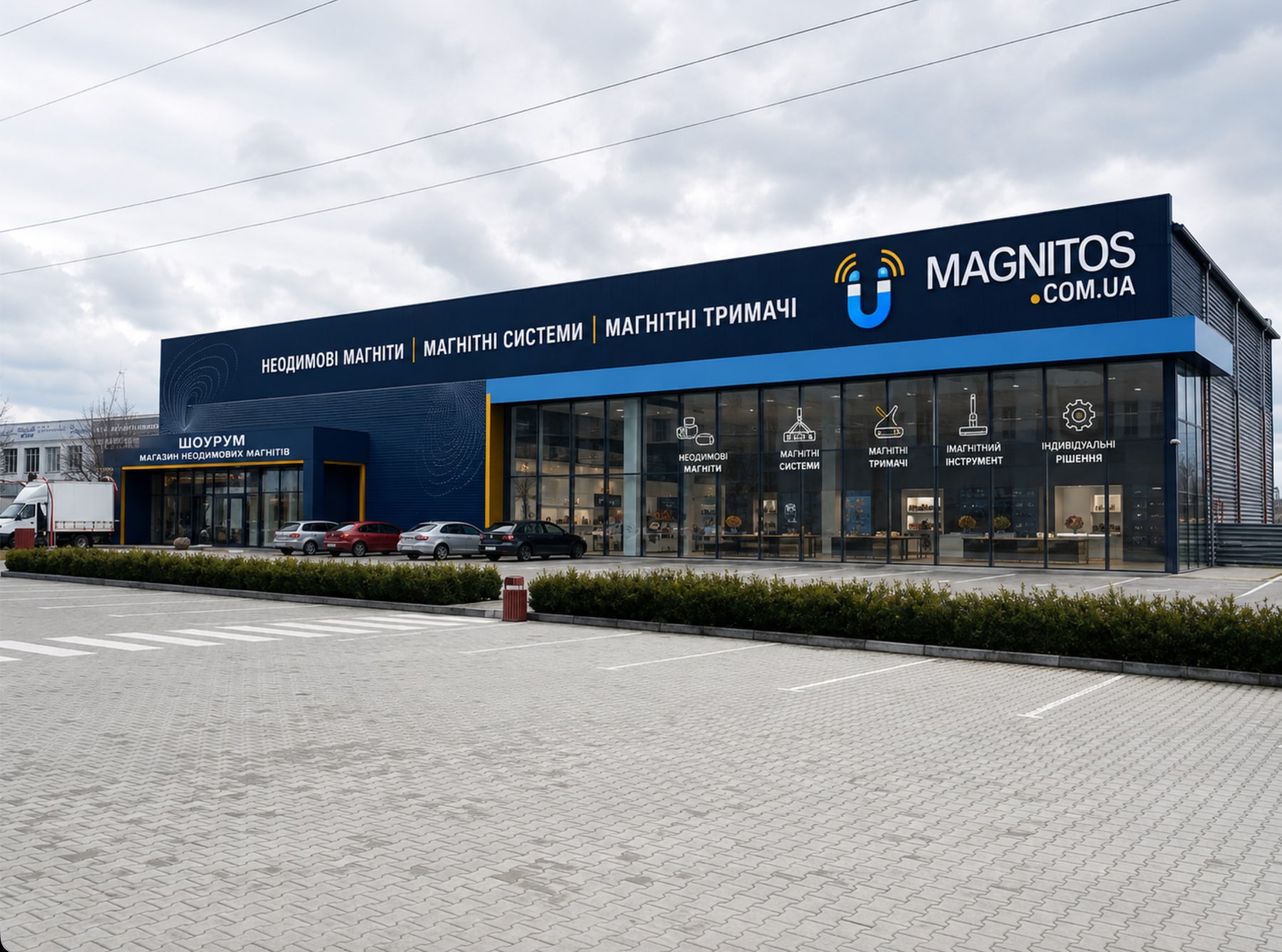 Магазин і шоурум неодимових магнітів MAGNITOS