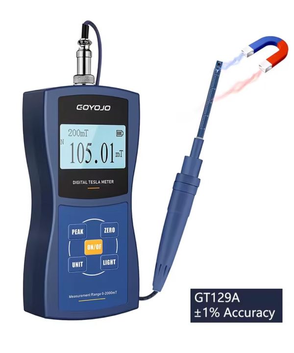 Цифровий тесламетр TD8620, похибка ±1%